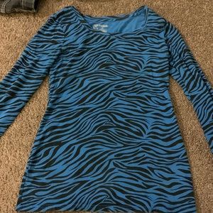 Y2K Zebra Long Sleeve